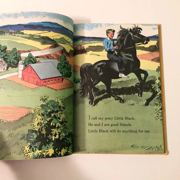 Vtg 1963 Little Black Goes to the Circus  HC Books Walter Farley - Picture 10 of 16